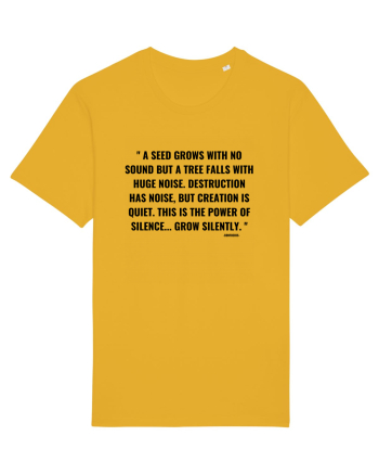 a seed grows with no... Spectra Yellow