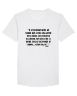 a seed grows with no... Tricou mânecă scurtă guler larg Bărbat Skater