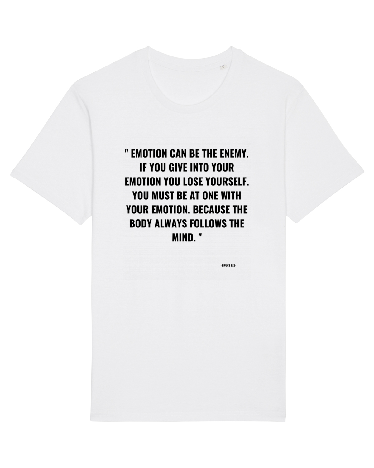 Tricou mânecă scurtă Unisex Rocker White
