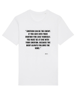 emotion can be the enemy... Tricou mânecă scurtă Unisex Rocker