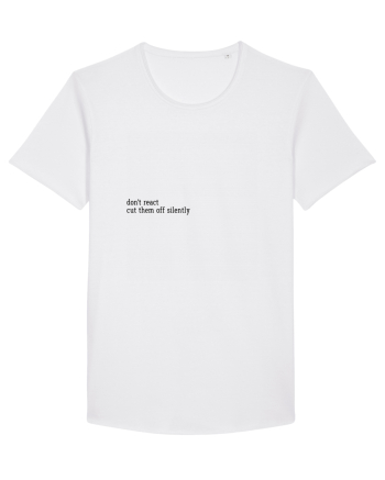 don t react... White