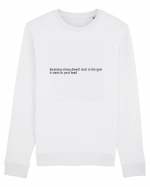 becoming strong doesn t start... Bluză mânecă lungă Unisex Rise