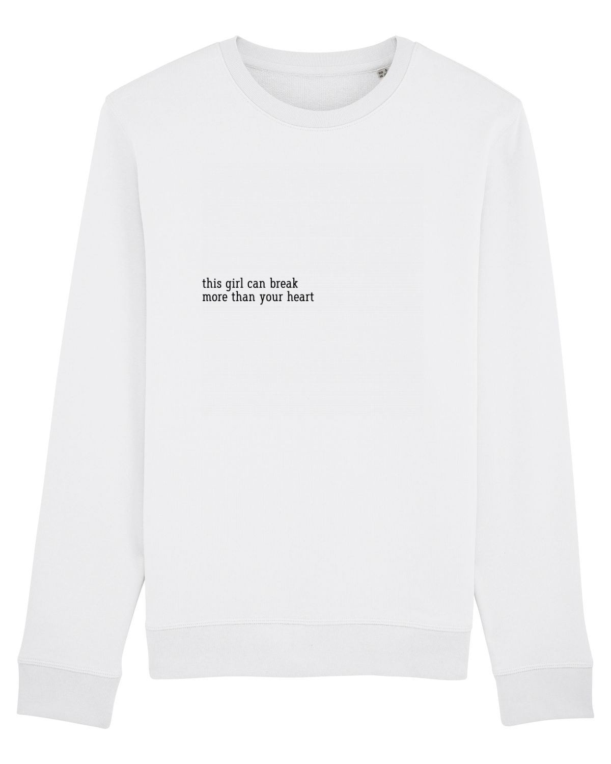 Bluză mânecă lungă Unisex Rise White
