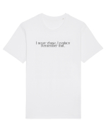 i never chase... Tricou mânecă scurtă Unisex Rocker