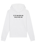 if i m too much... Hanorac Unisex Drummer