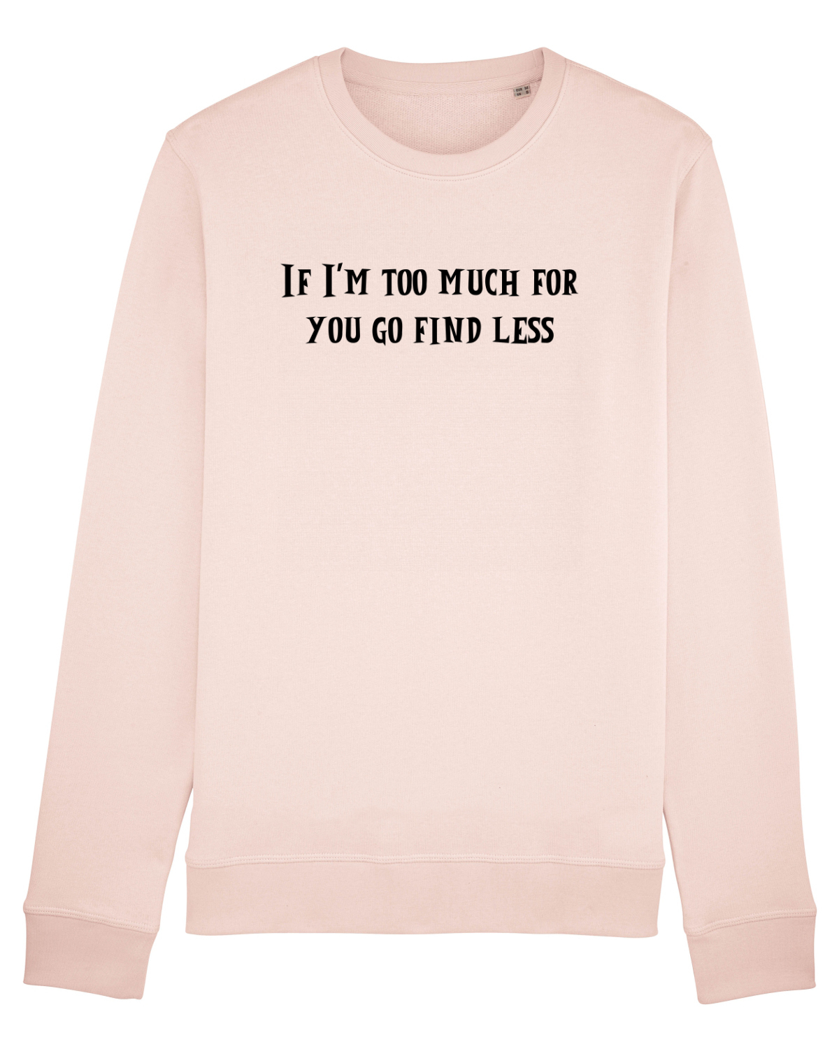 Bluză mânecă lungă Unisex Rise Candy Pink