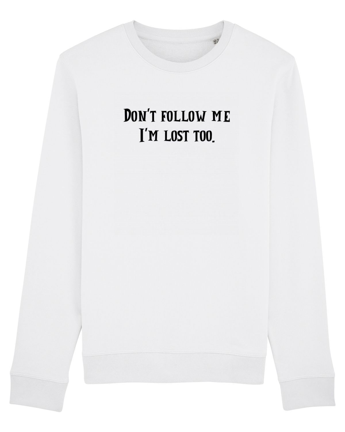 Bluză mânecă lungă Unisex Rise White