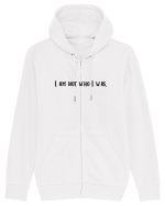 i am not who i was Hanorac cu fermoar Unisex Connector