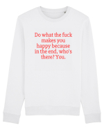 do what the fuck makes... Bluză mânecă lungă Unisex Rise
