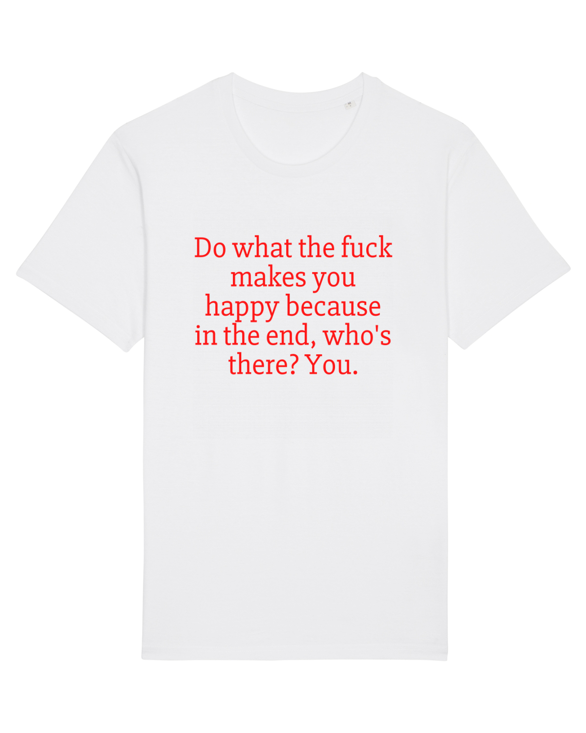 Tricou mânecă scurtă Unisex Rocker White