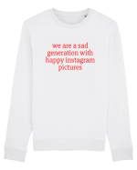 we are a sad... Bluză mânecă lungă Unisex Rise