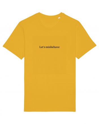 let s misbehave Spectra Yellow