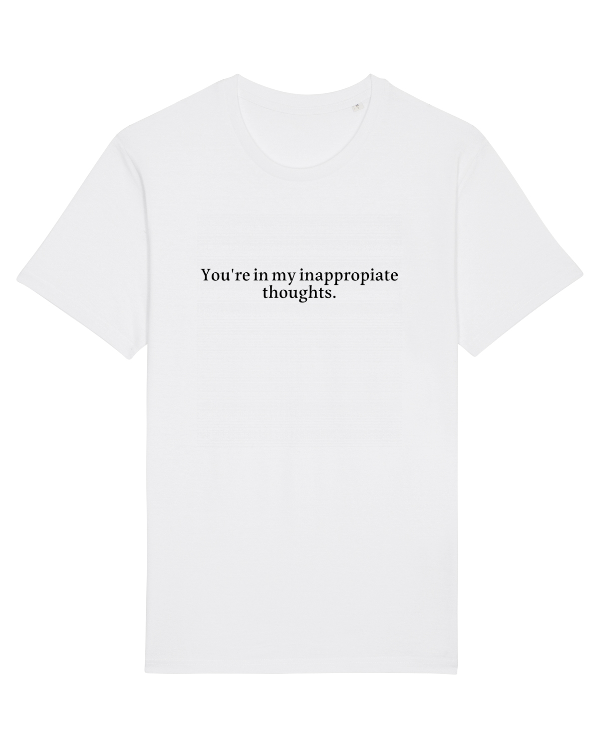 Tricou mânecă scurtă Unisex Rocker White