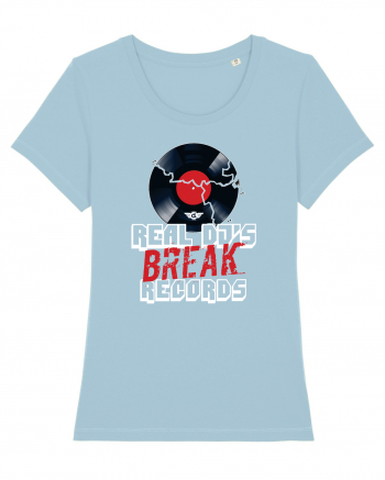 Real DJ's break records Sky Blue