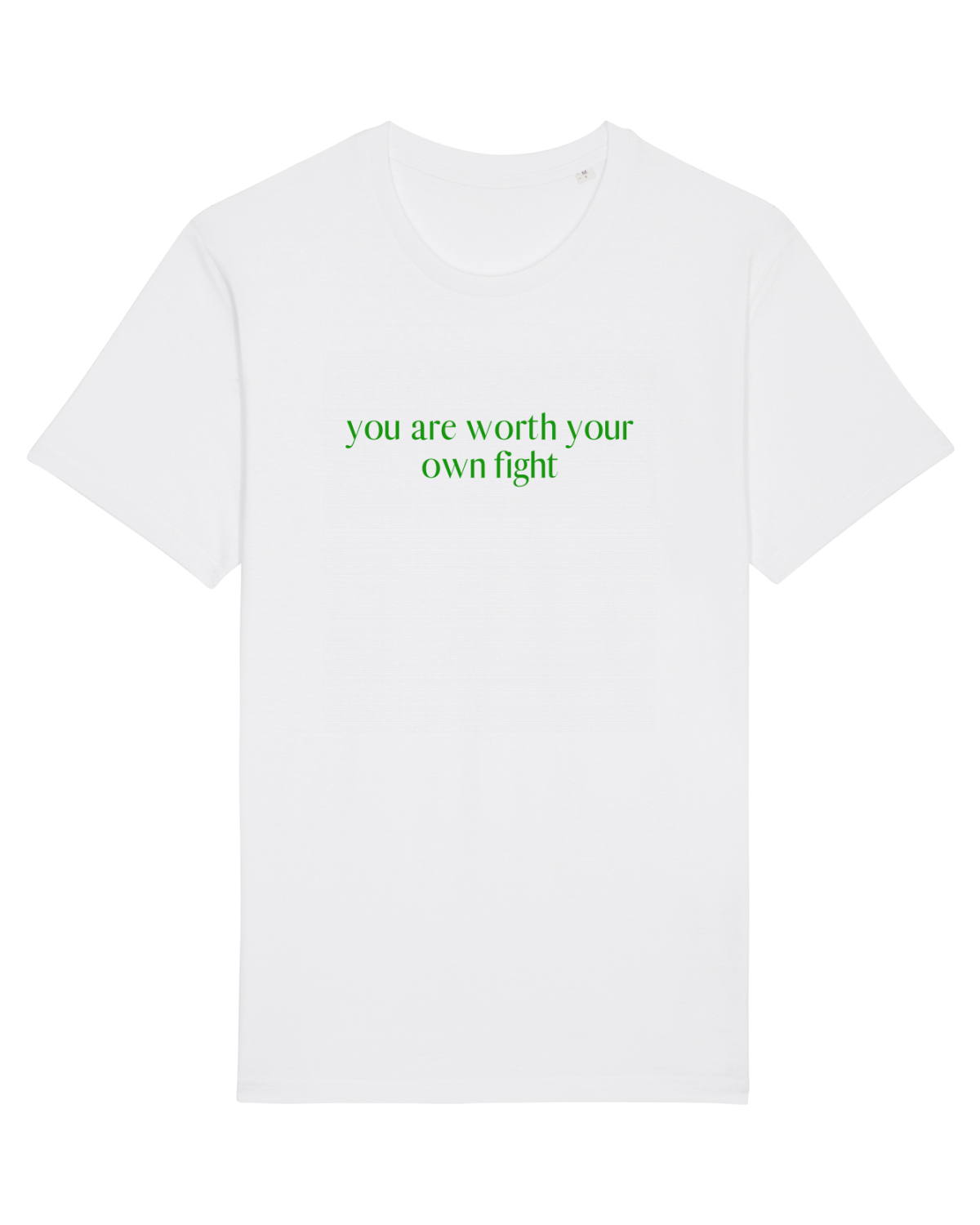 Tricou mânecă scurtă Unisex Rocker White