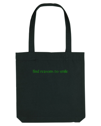 find reason to smile Black