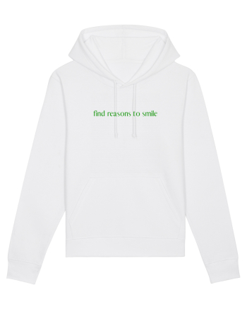 find reason to smile White