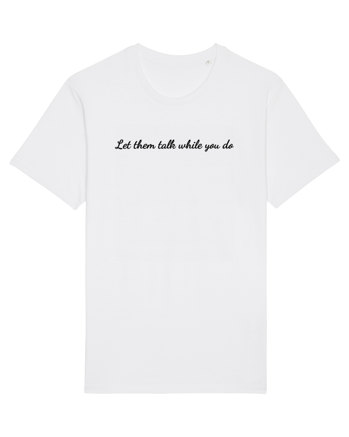 Tricou mânecă scurtă Unisex Rocker White