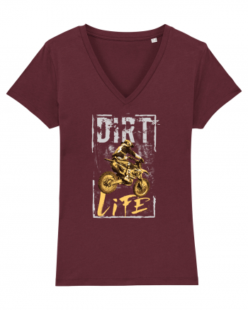 Dirt Life Burgundy