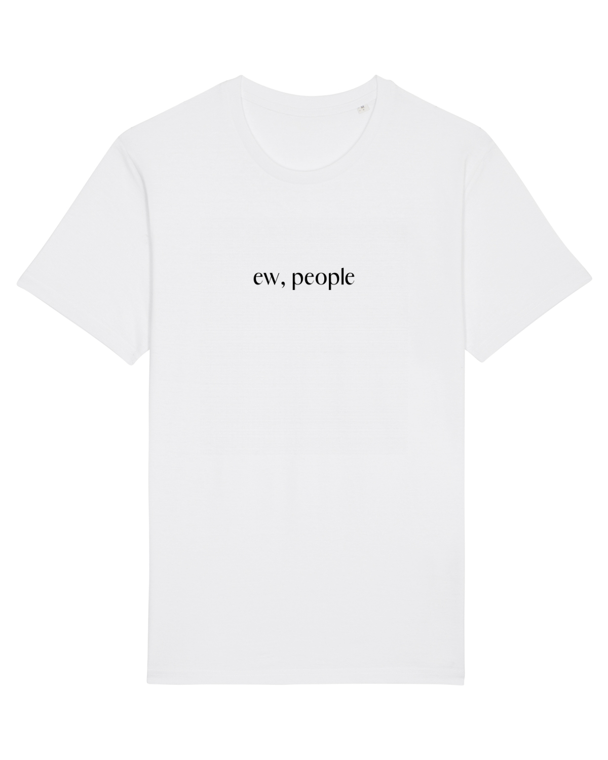 Tricou mânecă scurtă Unisex Rocker White