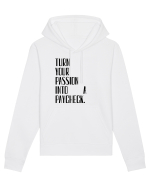 TURN YOUR PASSION... Hanorac Unisex Drummer