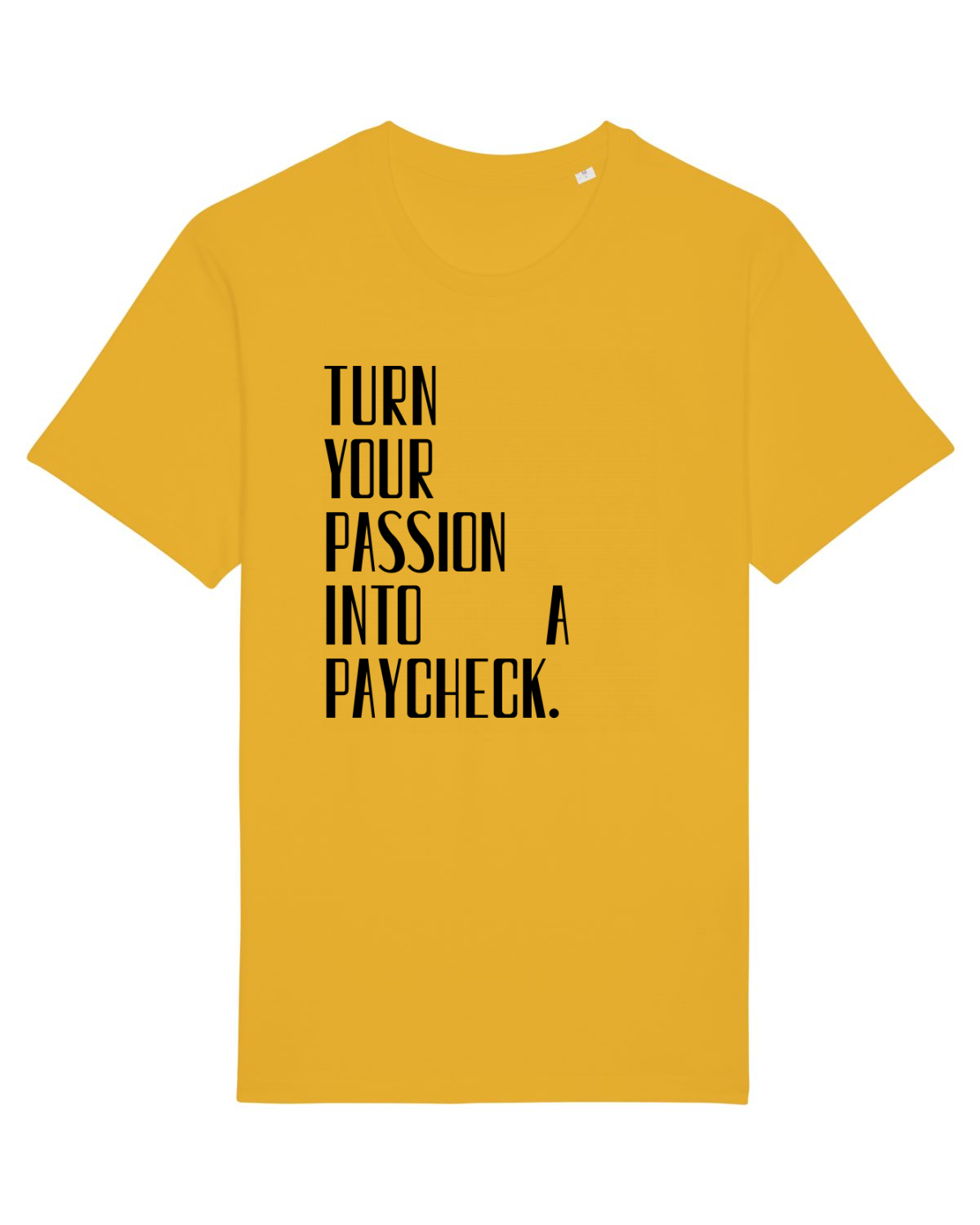 Tricou mânecă scurtă Unisex Rocker Spectra Yellow