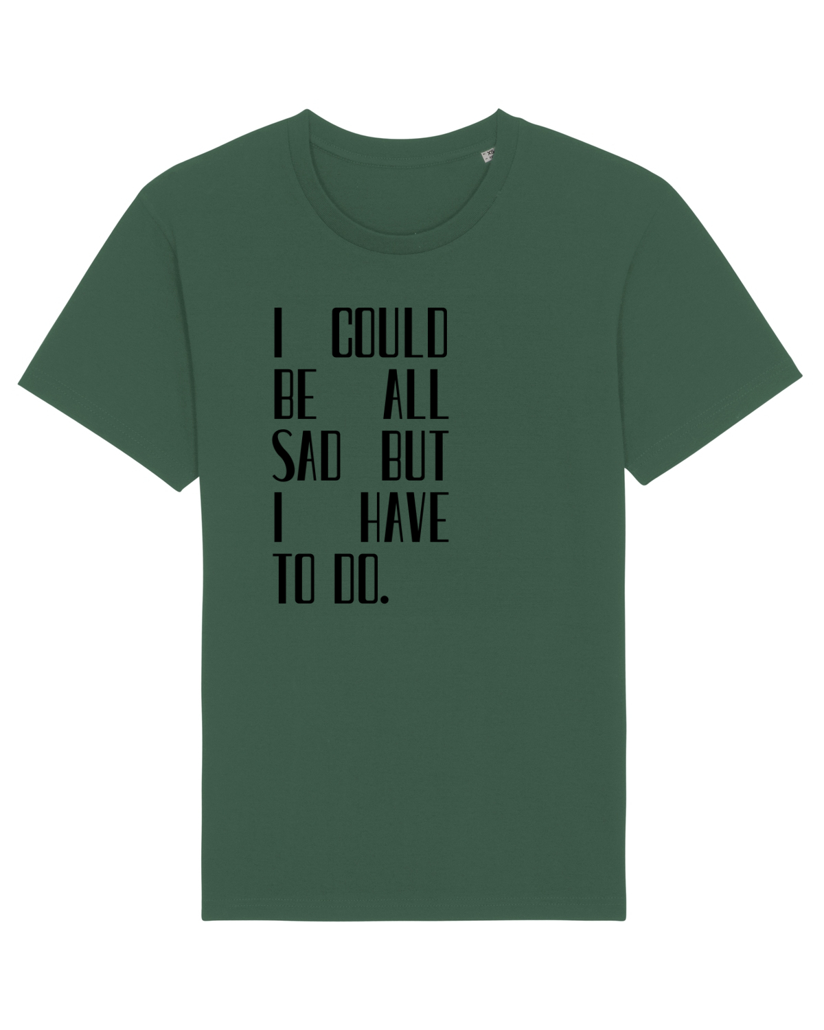 Tricou mânecă scurtă Unisex Rocker Bottle Green