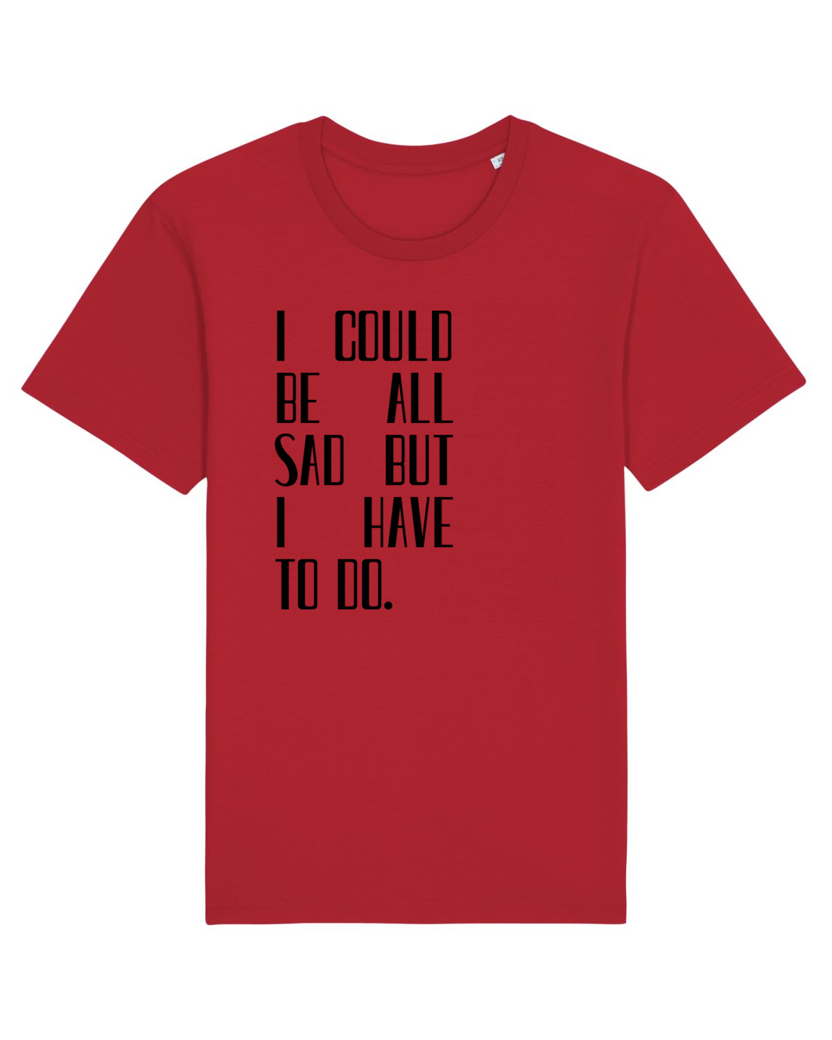 Tricou mânecă scurtă Unisex Rocker Red