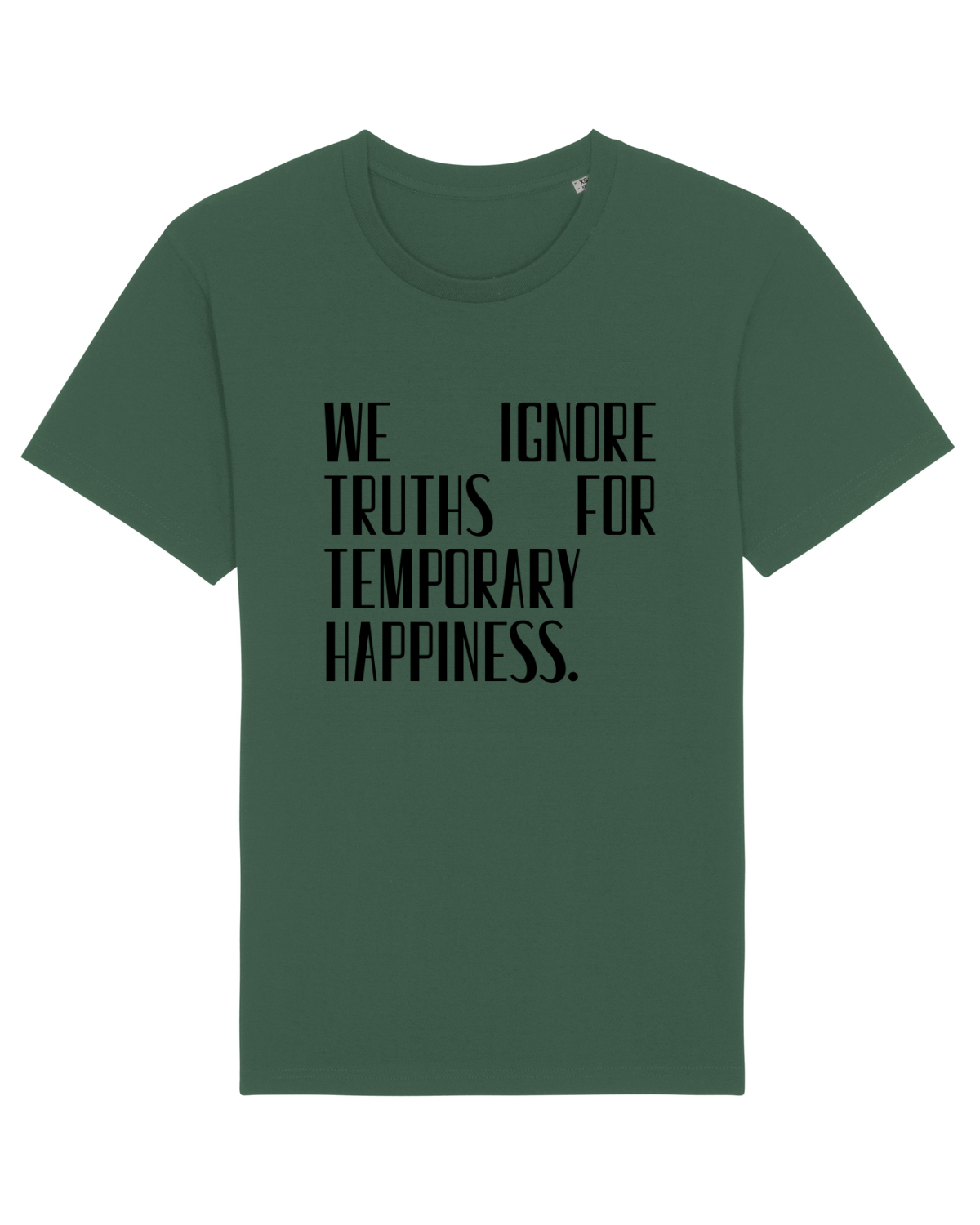 Tricou mânecă scurtă Unisex Rocker Bottle Green