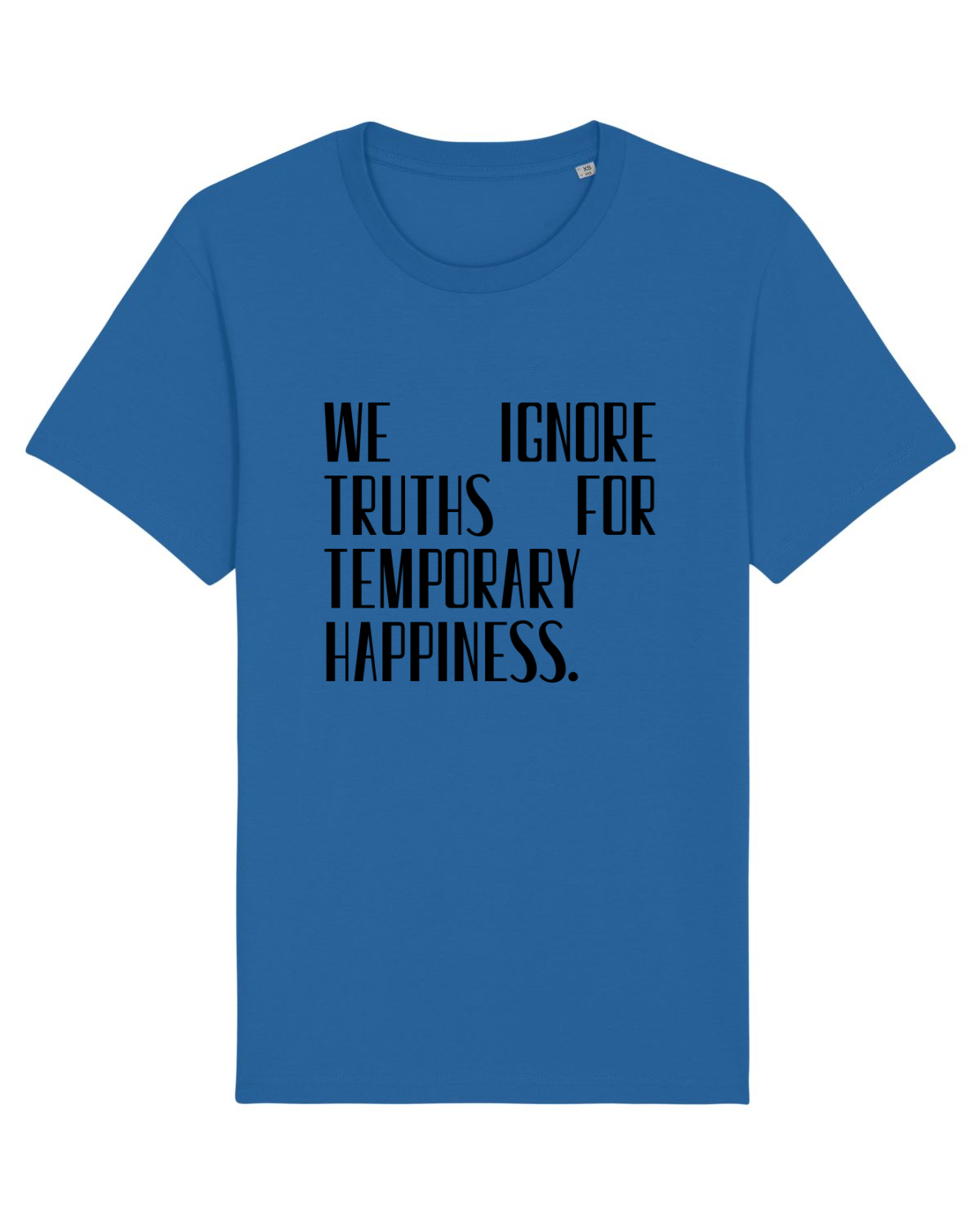 Tricou mânecă scurtă Unisex Rocker Royal Blue