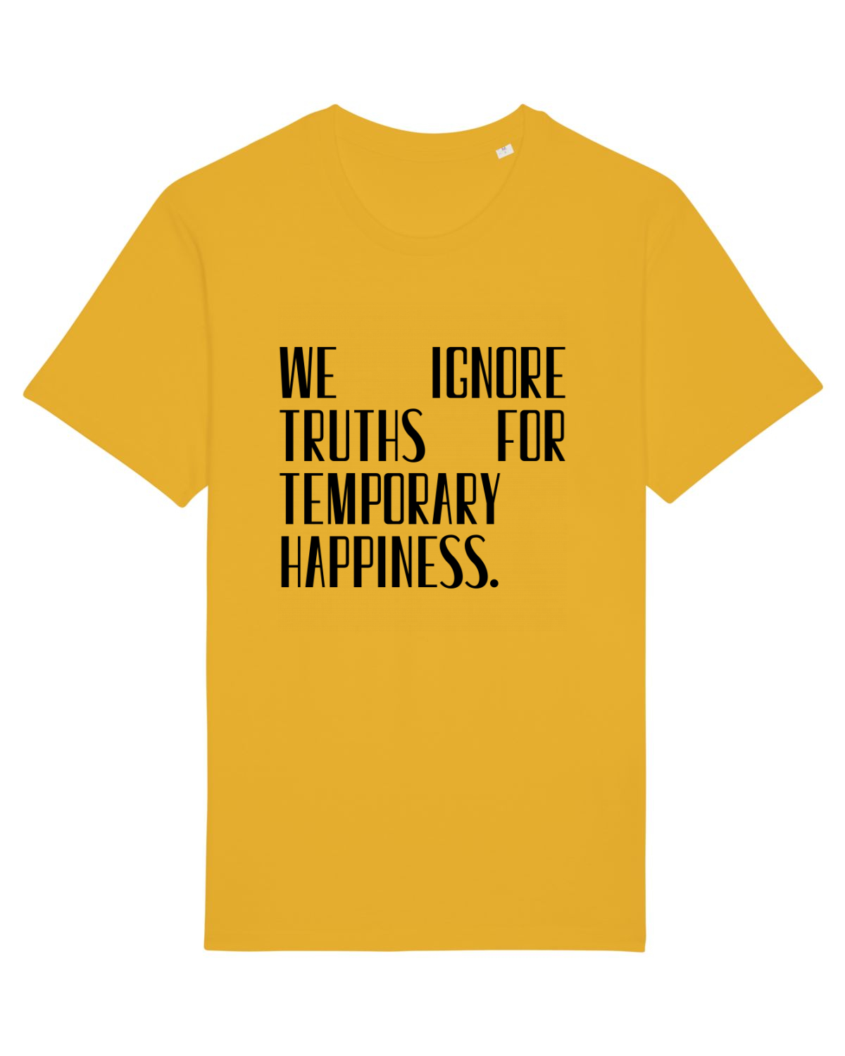 Tricou mânecă scurtă Unisex Rocker Spectra Yellow