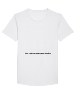 bad choices make good stories Tricou mânecă scurtă guler larg Bărbat Skater