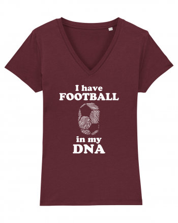 I have football in my DNA Burgundy