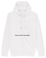 silence is better than bullshit Hanorac cu fermoar Unisex Connector