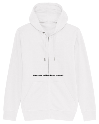 silence is better than bullshit White