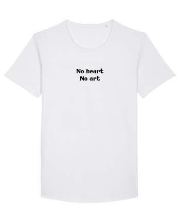 no heart no art White