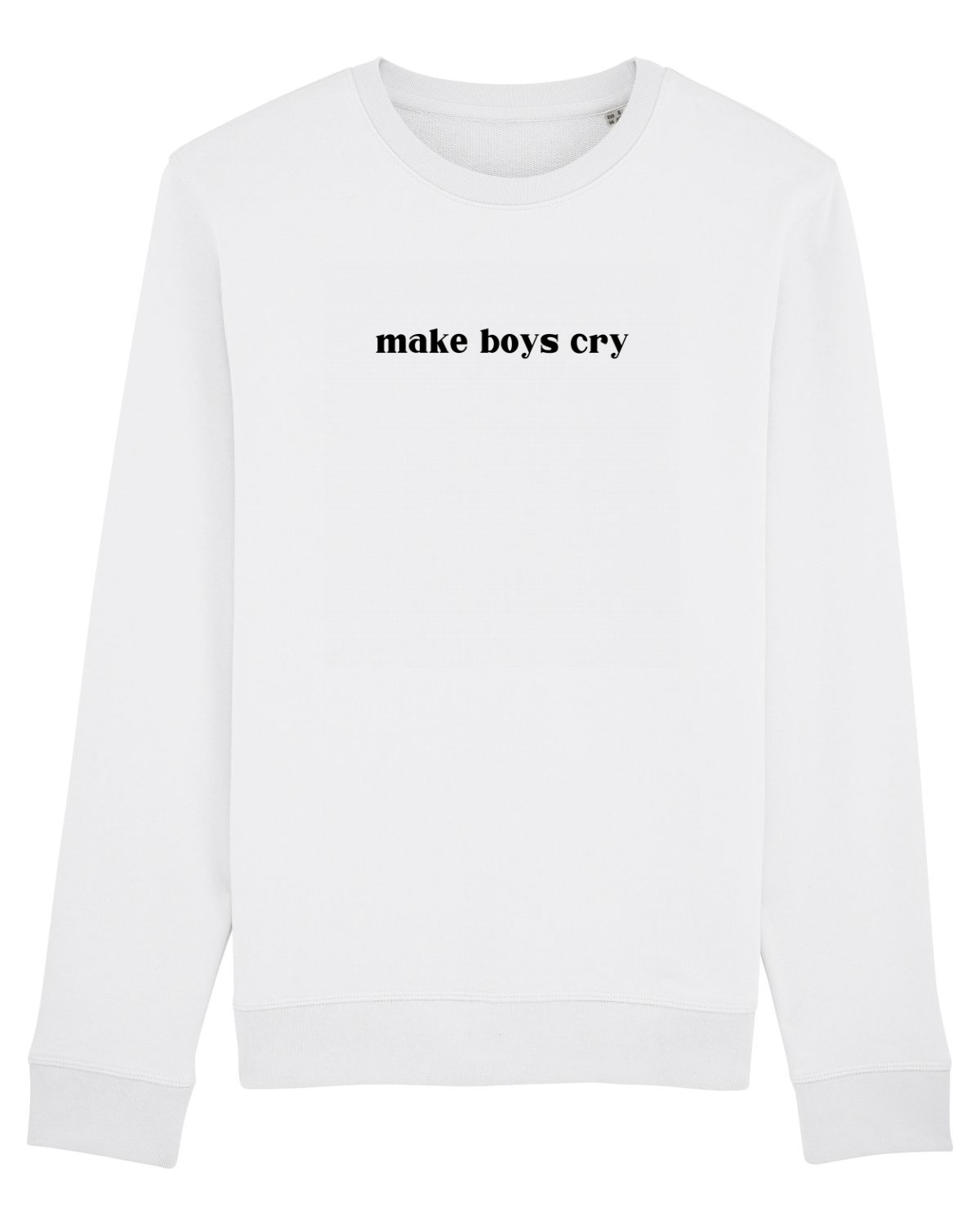 Bluză mânecă lungă Unisex Rise White