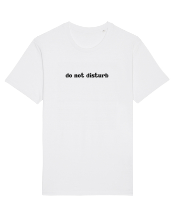 do not disturb White