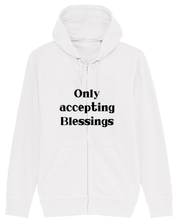 only accepting blessings White