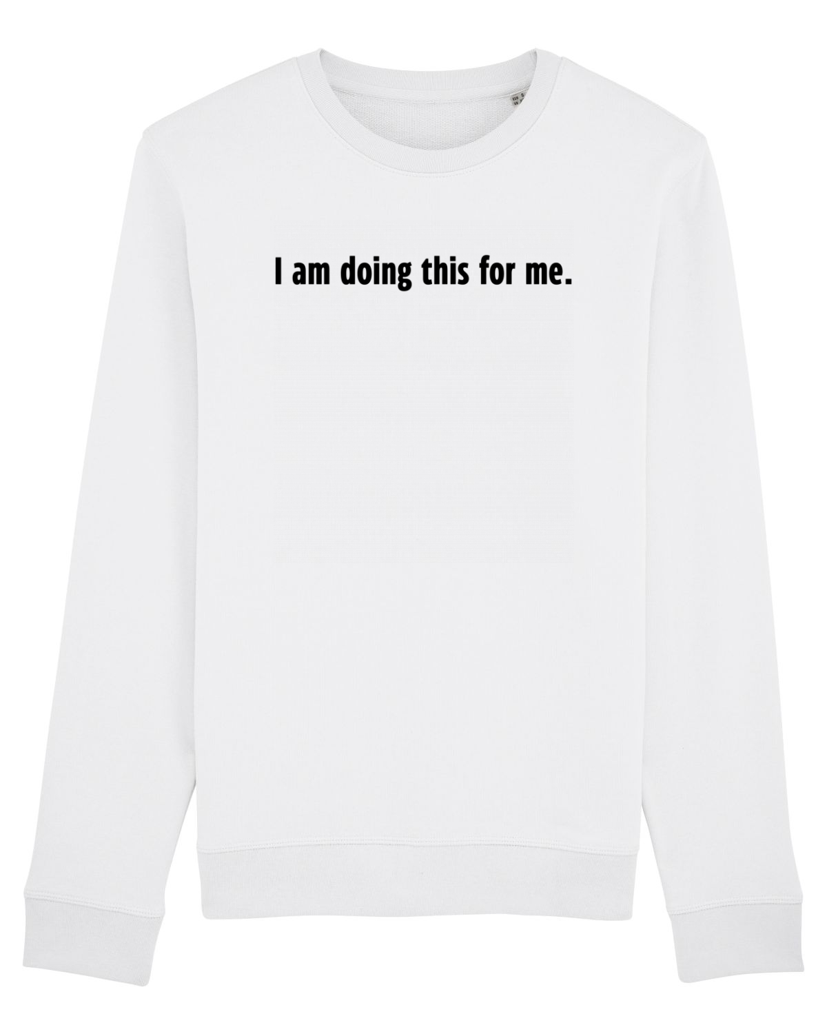 Bluză mânecă lungă Unisex Rise White