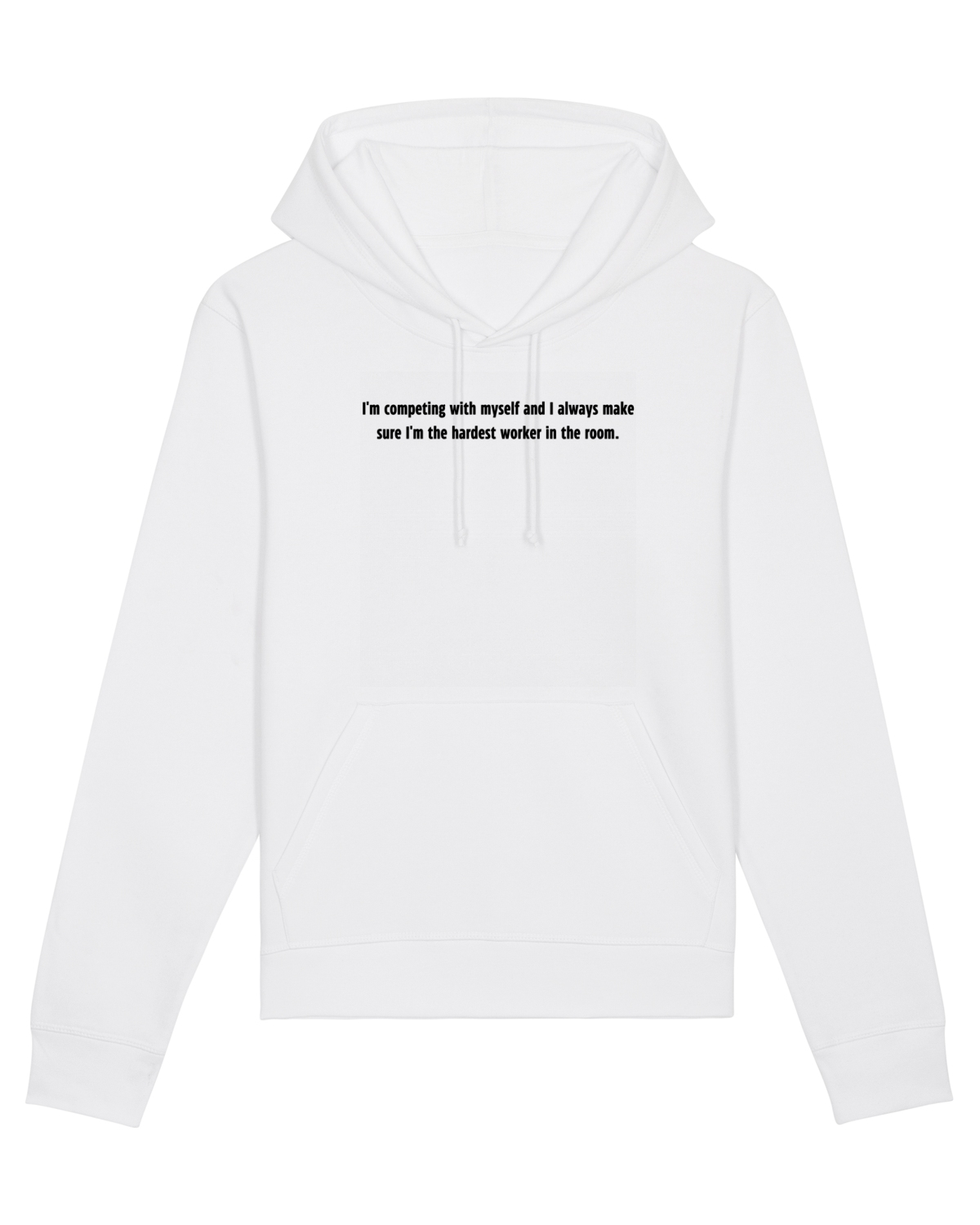 Hanorac Unisex Drummer White