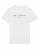 ignore what people say... Tricou mânecă scurtă Unisex Rocker
