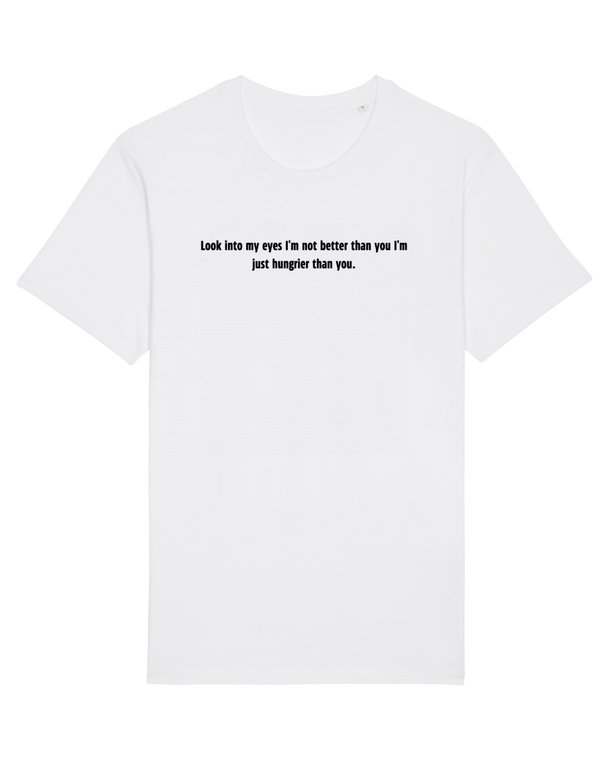 Tricou mânecă scurtă Unisex Rocker White
