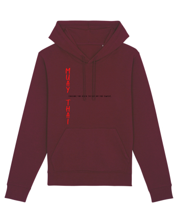 muat thai red Burgundy