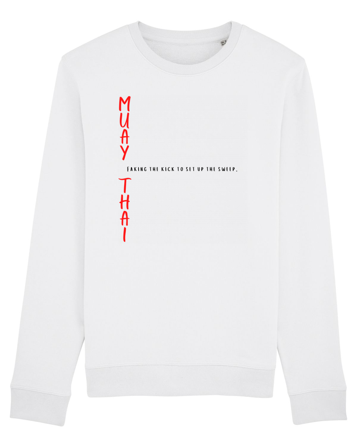 Bluză mânecă lungă Unisex Rise White