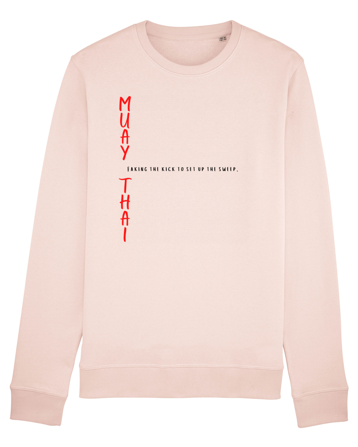 Bluză mânecă lungă Unisex Rise Candy Pink