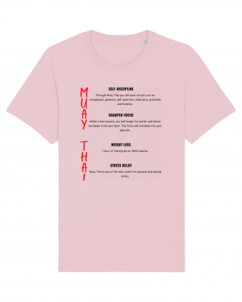 muat thai self Cotton Pink