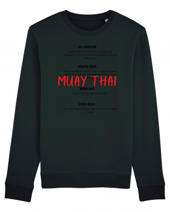 muat thai sharper Black