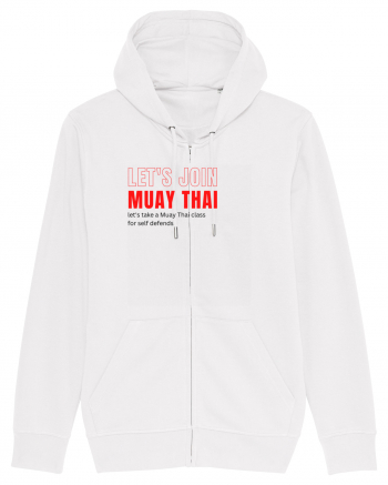 let s join muay thai White