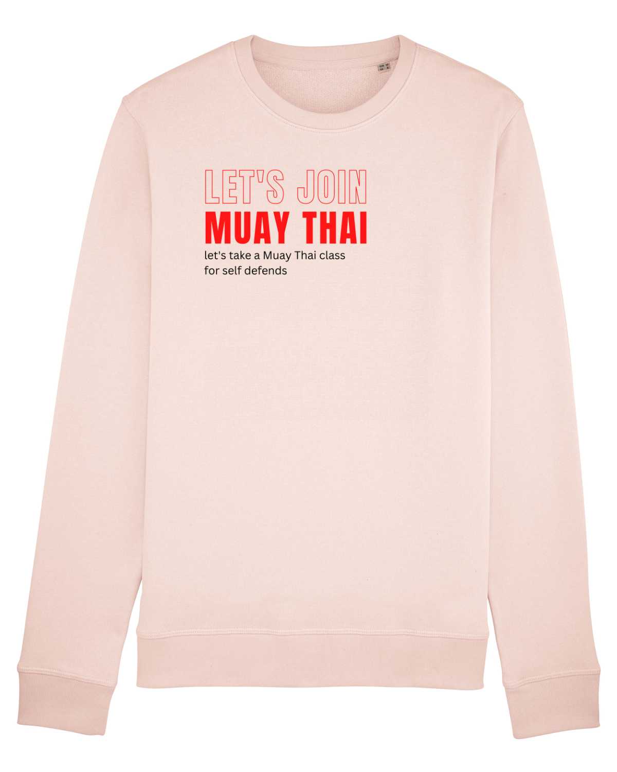 Bluză mânecă lungă Unisex Rise Candy Pink
